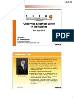 Best Practices in Electrical Safety by Er. Edward Low Kah Loong