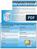Time Attendance System Version 4 Software PDF