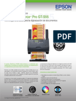 Catalogo escaner Epson GT s55