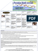 ACS April Child Abuse Prevention Month Calendar