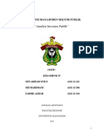 Download ANALISIS INVESTASI PUBLIKdocx by dhani SN291063957 doc pdf