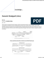 Seismik Stratigrafi (Intro) _ Geofisika Unhas