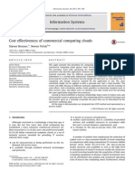 Cost Effectiveness of Commercial Computing Clouds