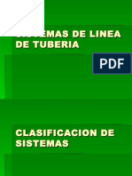 sistema de lina en tuberias