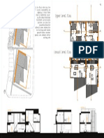 Upper Level Plan: Section A. Section C. Section B