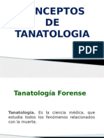 Conceptos de Tanatologia