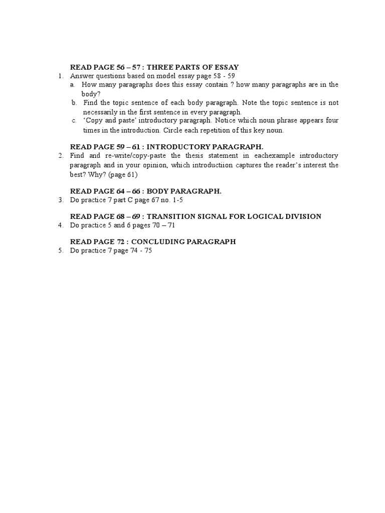 Essay Structure and Analysis Guide | PDF