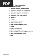 Prismaflex user manual | Lead | Battery (Electricity)