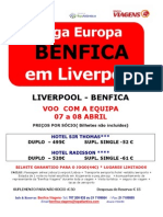 Liverpool x Benfica