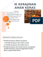 Produk Kerajinan Dari Bahan Keras