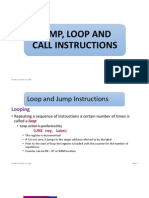 Chapter - 2 - Jump, Loop and Call Instructions