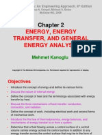 Thermodynamics (TKJ3302) Lecture Notes - 2 Energy, Energy Transfer, and General Energy Analysis