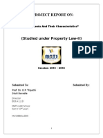 Property Law II Prjct 1st Part