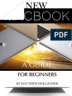 The New MacBook a Guide for Beginners - Matthew Hollinder