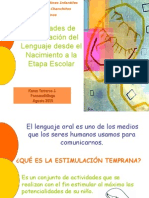 actividadesdeestimulacindellenguajedesdeelnacimiento-110119150205-phpapp02.ppt