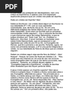 Cristianismo e Espiritismo