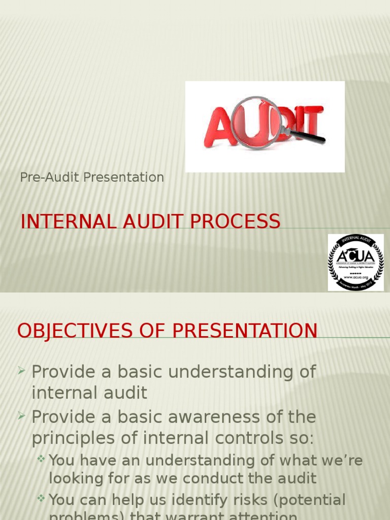 Internal Audit Process | PDF | Internal Audit | Audit