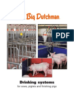 Drinking Systems for Succesful Pig Farming
