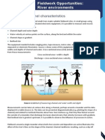 Measuring Channel Characteristics: Source 1 Method of Measuring Channel and Water Width and Depth