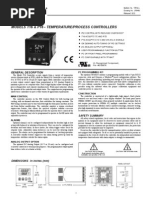 Manual Controlador de Temperatura Red Lion