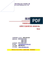 Ic Ada01al - Pwm for Led - Datasheet