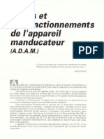 Algies Et Dysfonctionnements de L Appareil Manducateur