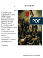 A Liberdade guia o Povo, de Eugène Delacroix - Leitura OA