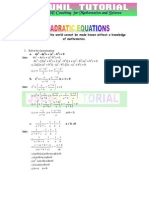 10th Quadratic Equations Solved Problems - 3.compressed