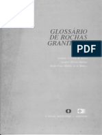 Glossário de Rochas Graníticas, 1987