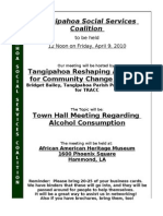 Tangipahoa Social Services Coalition: Tangipahoa Reshaping Attitudes For Community Change (TRACC)