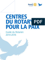 CENTRES DU ROTARY POUR LA PAIX GUIDE DU ROTARIEN 085fr PDF