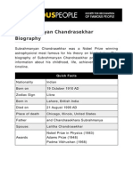 Subrahmanyan Chandrasekhar 5305