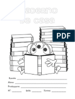 Capa Caderno de Casa A4 PDF