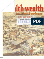 Health Wealth In Truth Or Consequences NM NEW MEXICO MAGAZINE Vol. 83, No. 2 February 2005