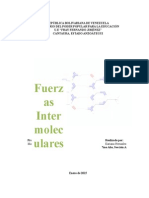 FUERZAS INTERMOLECULARES