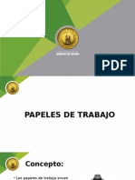 Papeles de Trabajo