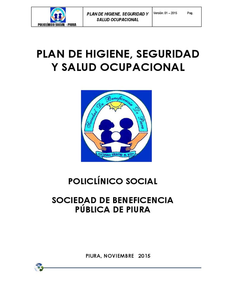Plan De Higiene Y Salud Ocupacional Sbp Pdf Derecho Laboral