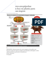 Curtiembres Arequipeñas Inauguran Hoy Su Planta para Tratar Aguas Negras