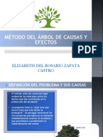 Arbol de Causas - Elizabeth Zapata PDF