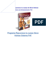 Rejuvenece Tu Cuerpo Libro de Steve Holman y Becky Holman