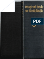 Nietzsche Biografia en Aleman 1922 Por La Hermana de Nietzsche
