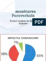 Comunicarea Paraverbala