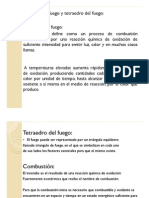 Factores y Tetraedro Del Fuego