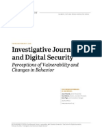 Investigative Journalists and Digital Security