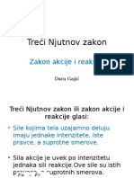 Treci Njutnov Zakon - Prezentacija