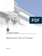 Ministerial Code of Conduct
