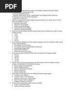 Contoh Soal Potensi Fisik Geografi Indonesia