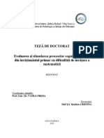 Evaluarea proceselor cognitive TEZA DE DOCTORAT.pdf