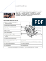 Procedimiento Trabajo Seguro Sierra Circular