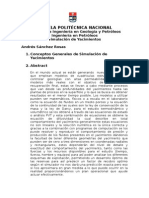 Conceptos Generales de Simulacion de Un Yacimiento